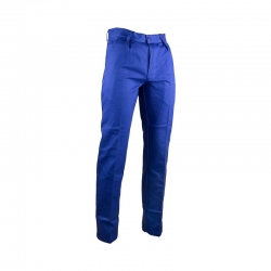 Pantalon bleu de travail en coton LMA Clou