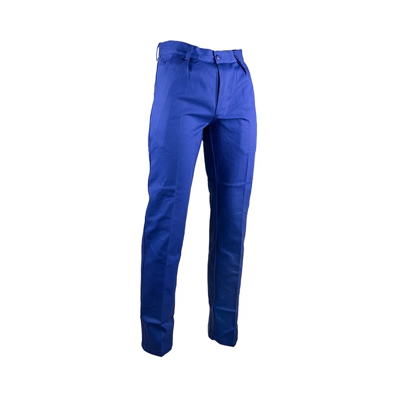 Pantalon bleu de travail en coton LMA Clou