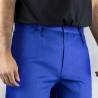 Pantalon bleu de travail en coton LMA Clou