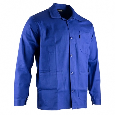 Veste bleu de travail en coton LMA Plantoir