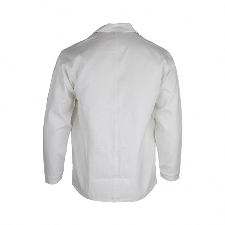 Veste de peintre blanche en coton LMA Rouleau