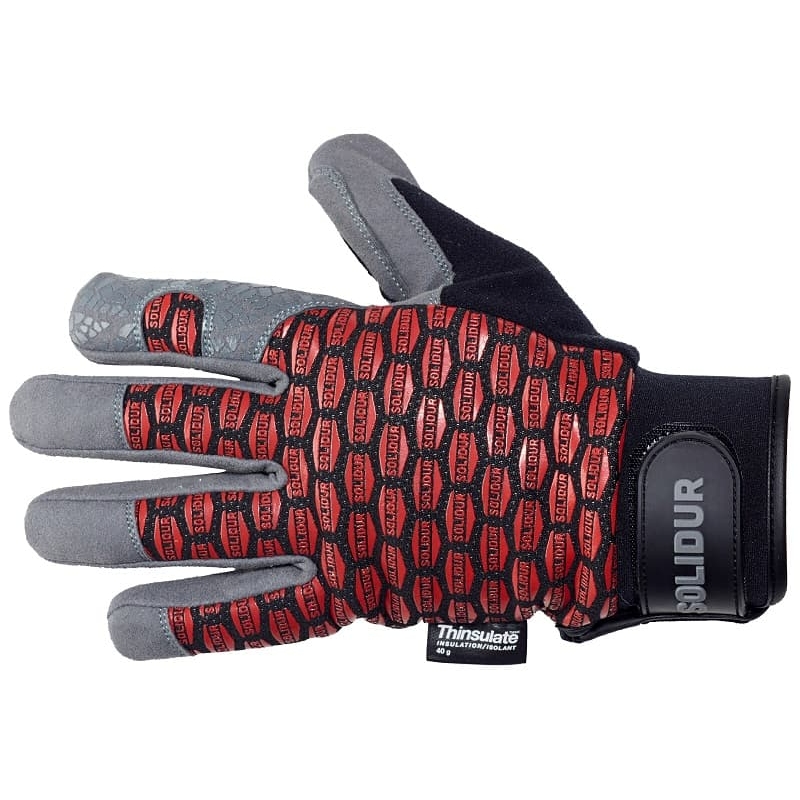 Gants de Travail Unisexe Winter Solidur