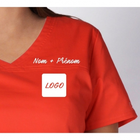 Broderie Nom Prénom et Logo Broderie Nom Prénom et Logo