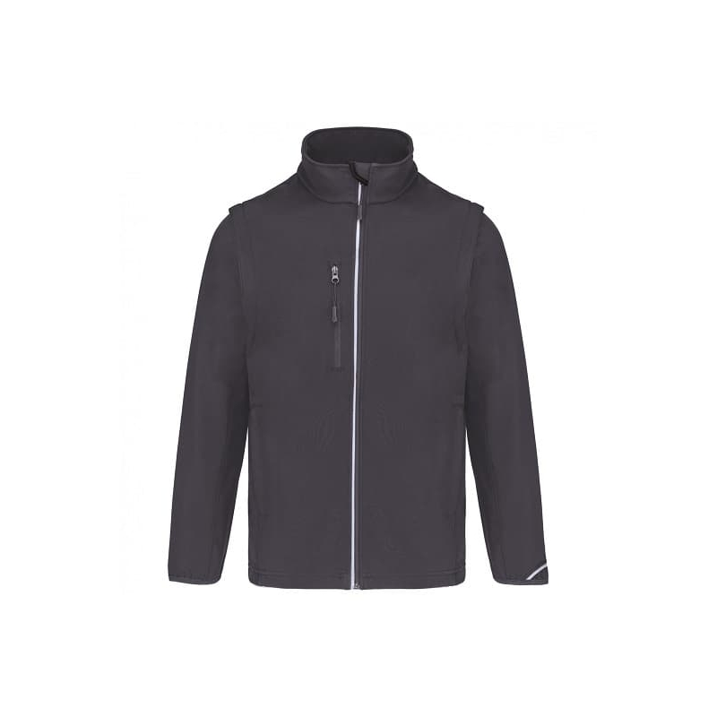 Softshell de Travail homme manches amovibles PA323 PROACT