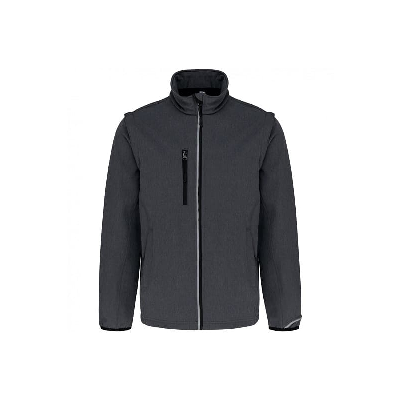 Softshell de Travail homme manches amovibles PA323 PROACT