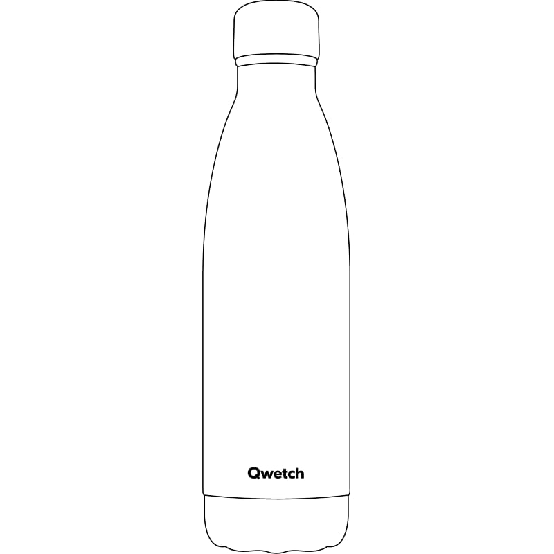 Bouteille Isotherme de Travail Wood QWETCH