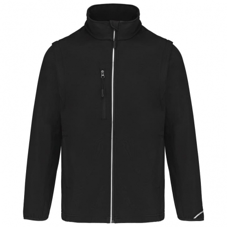 Softshell de Travail homme manches amovibles PA323 PROACT