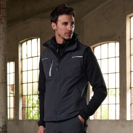 Softshell de Travail sans manches Homme Universe U-POWER