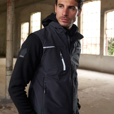 Softshell de Travail sans manches Homme Universe U-POWER