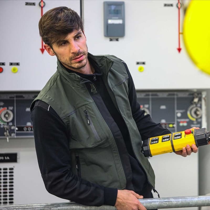 Softshell de Travail sans manches Homme Universe U-POWER