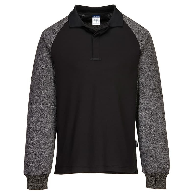 Polo manche longue anti coupure homme CR15 Portwest