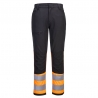 Pantalon de travail stretch éco HV CD888 Portwest