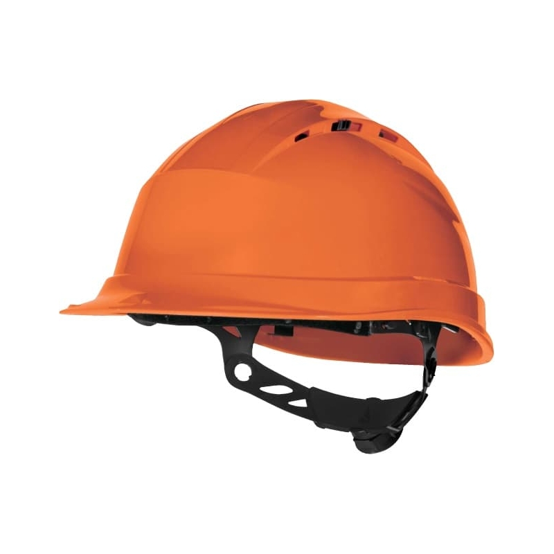 Casque de chantier ventilé avec visière courte Deltas Plus