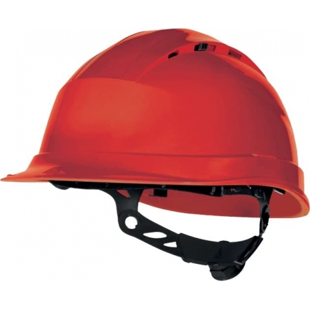 Casque de chantier ventilé avec visière courte Deltas Plus
