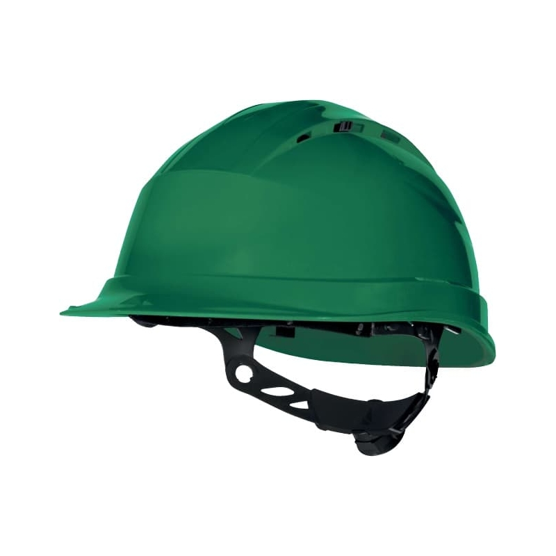 Casque de chantier ventilé avec visière courte Deltas Plus