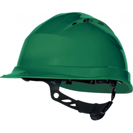 Casque de chantier ventilé avec visière courte Deltas Plus