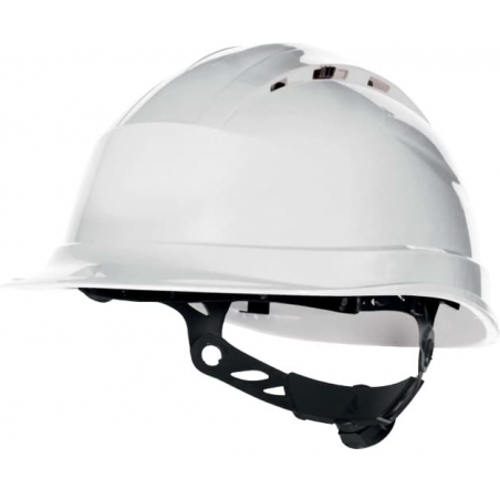 Casque de chantier ventilé avec visière courte Deltas Plus