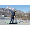 Casque de chantier travaux en hauteur Granite Wind Delta Plus