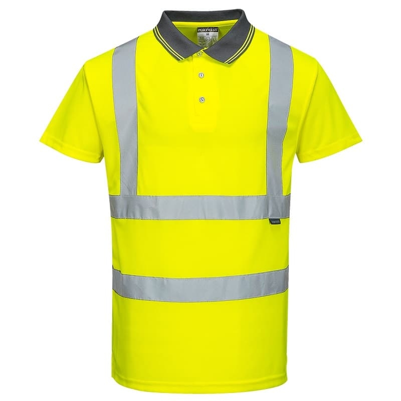 Polo Haute Visibilité Manche Courte S477 Portwest