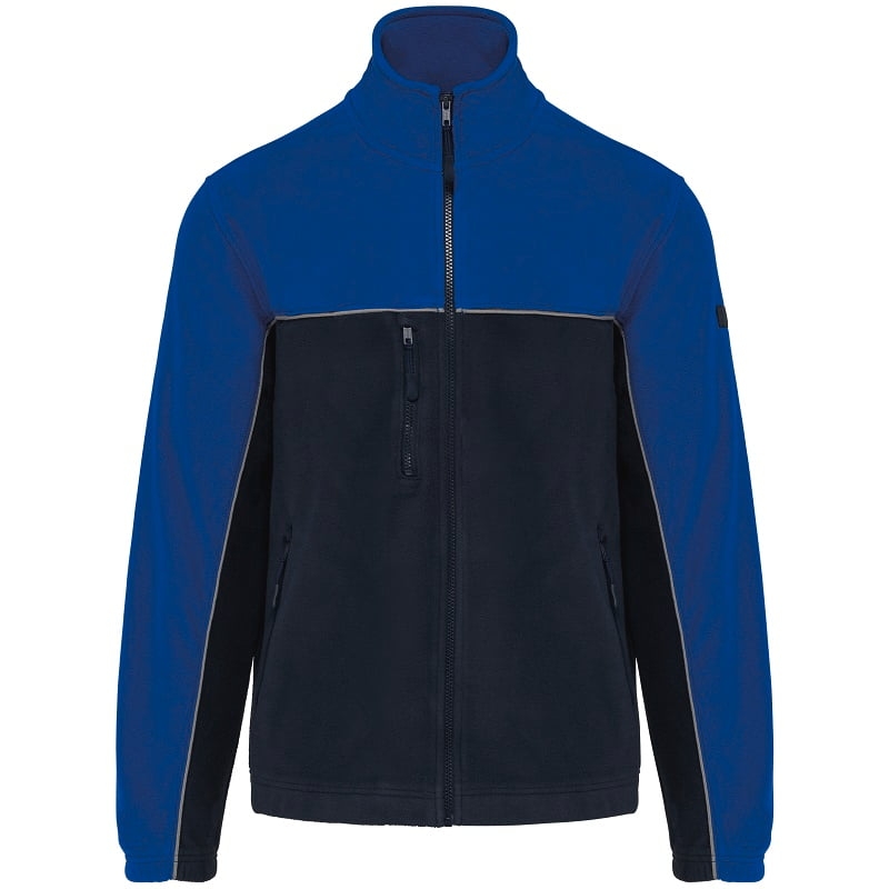 Veste micropolaire bicolore antiboulochage WK904 Kariban