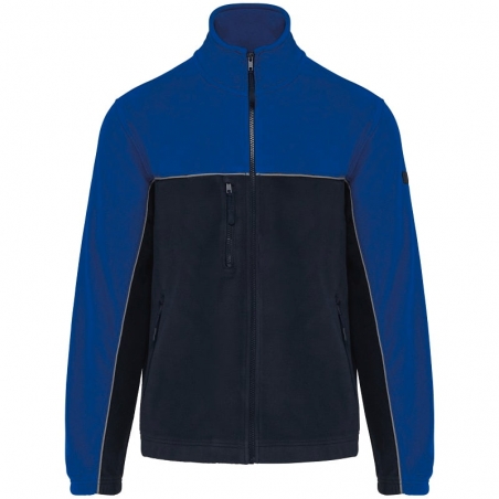 Veste micropolaire bicolore antiboulochage WK904 Kariban