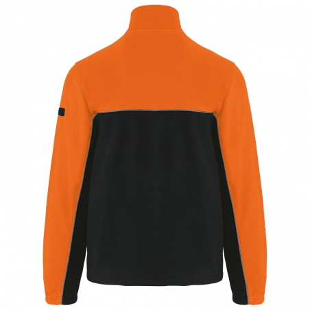 Veste micropolaire bicolore antiboulochage WK904 Kariban