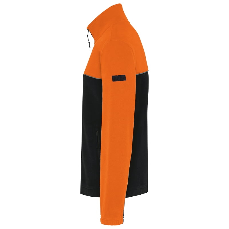 Veste micropolaire bicolore antiboulochage WK904 Kariban