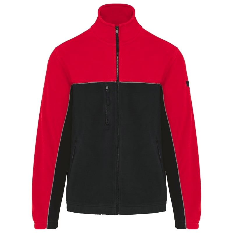 Veste micropolaire bicolore antiboulochage WK904 Kariban