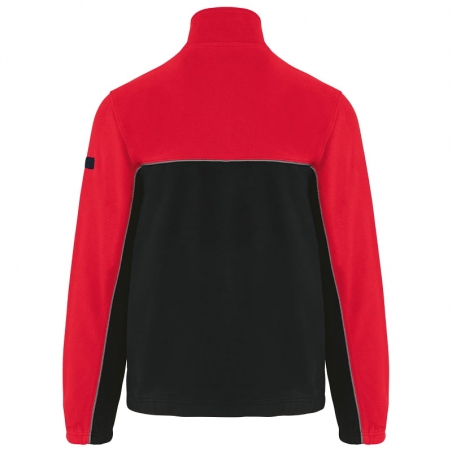 Veste micropolaire bicolore antiboulochage WK904 Kariban