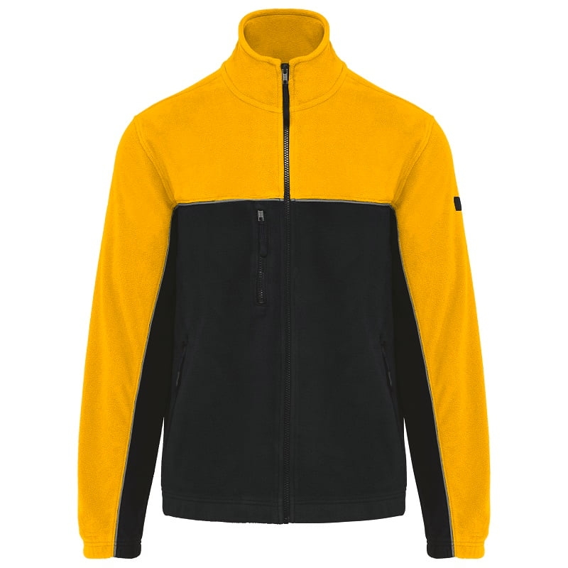Veste micropolaire bicolore antiboulochage WK904 Kariban