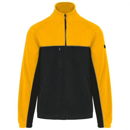 Veste micropolaire bicolore antiboulochage WK904 Kariban