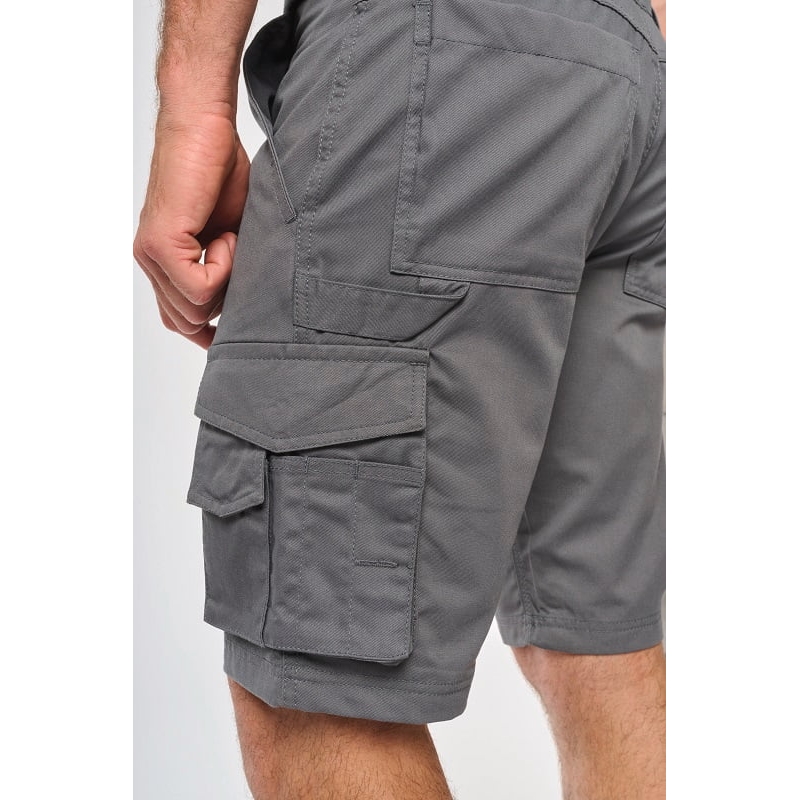 Bermuda de travail multipoches fonctionnel WK763 Kariban
