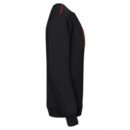 Sweat col rond bicolore confortable WK403 Kariban