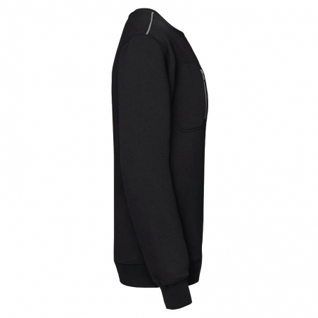 Sweat col rond bicolore confortable WK403 Kariban