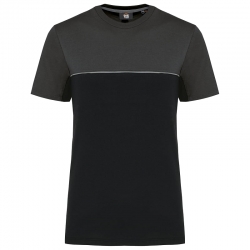 T-shirt de travail bicolore résistant écoresponsable WK304 Kariban