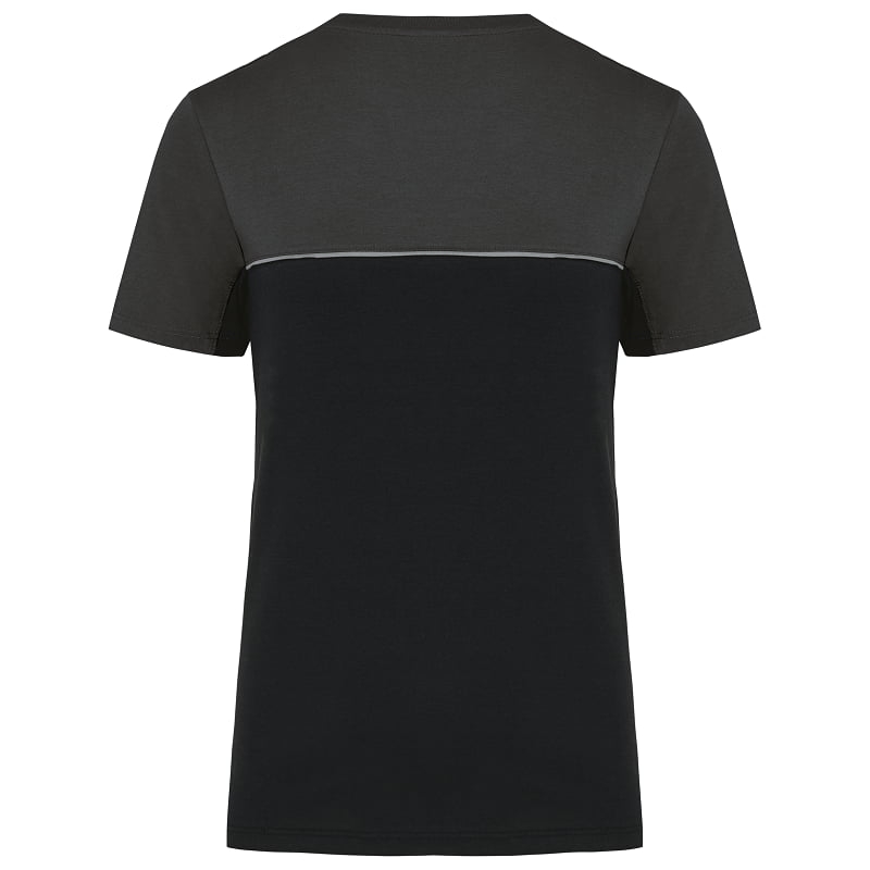 T-shirt de travail bicolore résistant écoresponsable WK304 Kariban