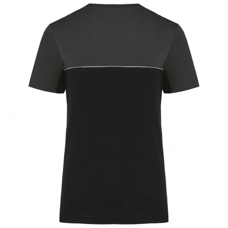 T-shirt de travail bicolore résistant écoresponsable WK304 Kariban