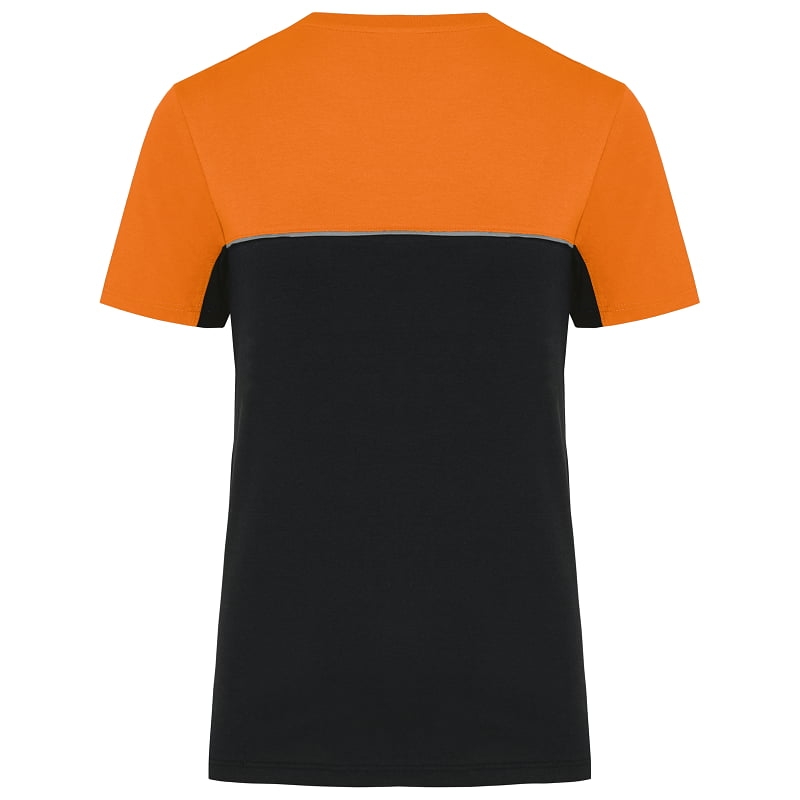 T-shirt de travail bicolore résistant écoresponsable WK304 Kariban