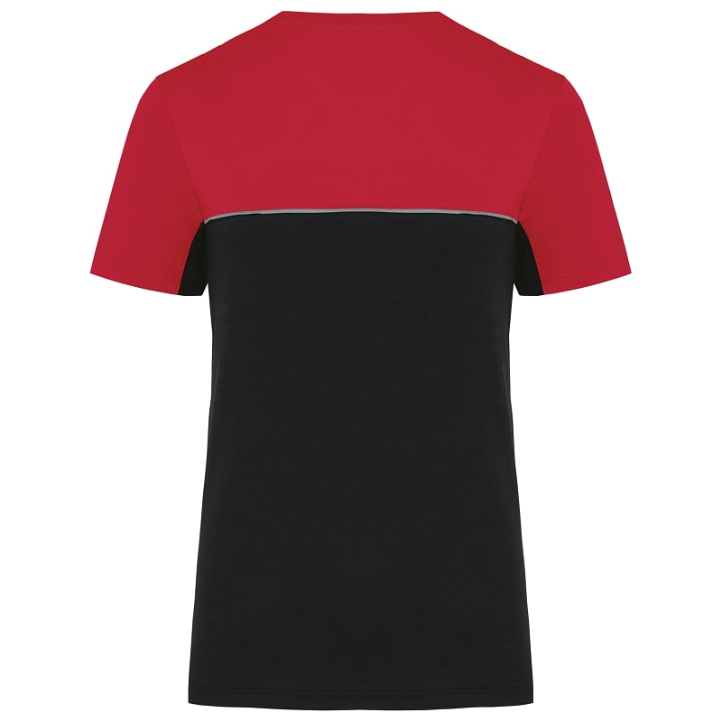 T-shirt de travail bicolore résistant écoresponsable WK304 Kariban