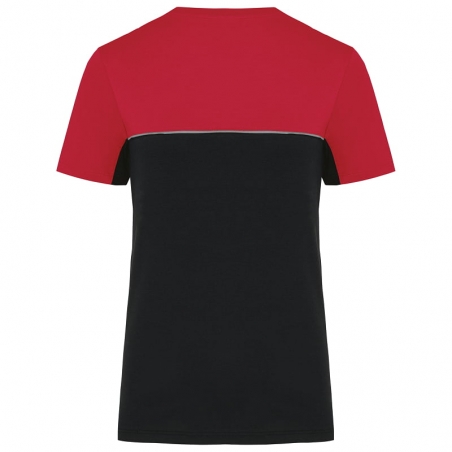 T-shirt de travail bicolore résistant écoresponsable WK304 Kariban