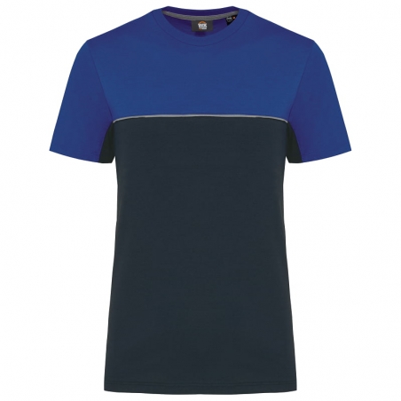 T-shirt de travail bicolore résistant écoresponsable WK304 Kariban