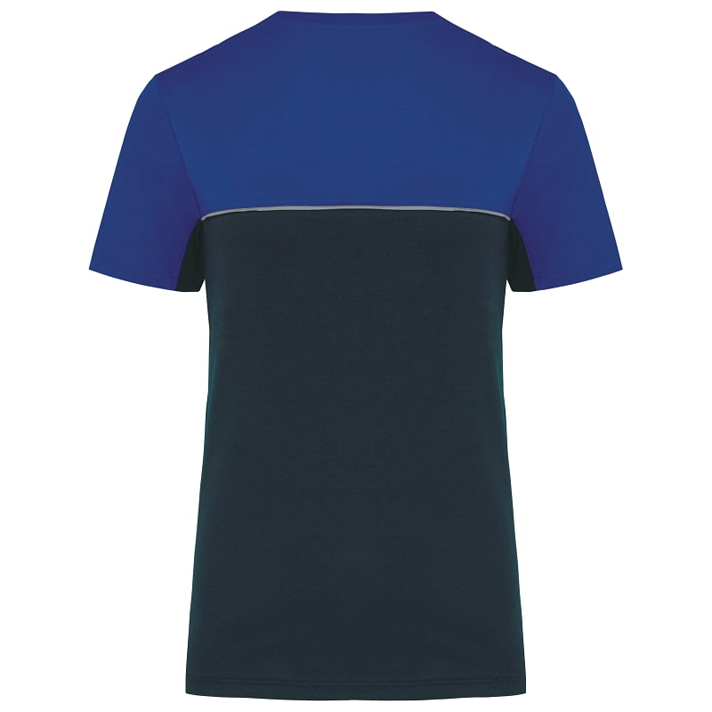 T-shirt de travail bicolore résistant écoresponsable WK304 Kariban