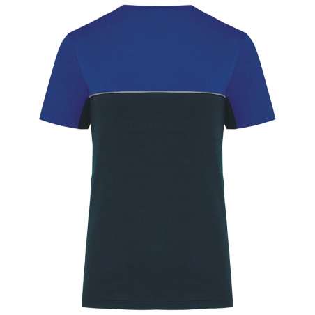 T-shirt de travail bicolore résistant écoresponsable WK304 Kariban
