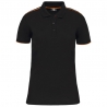 Polo de travail femme bicolore antiboulochage WK271 Kariban