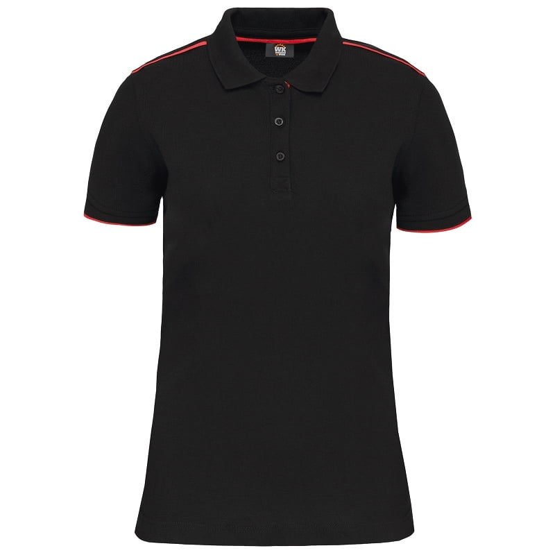 Polo de travail femme bicolore antiboulochage WK271 Kariban