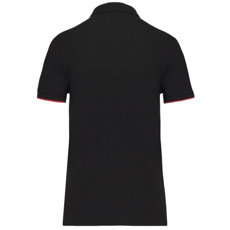 Polo de travail femme bicolore antiboulochage WK271 Kariban