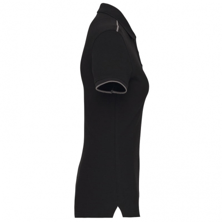 Polo de travail femme bicolore antiboulochage WK271 Kariban