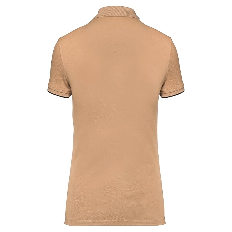 Polo de travail femme bicolore antiboulochage WK271 Kariban