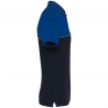 Polo de travail unisexe antiboulochage bicolore WK210 Kariban