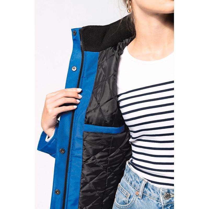 Parka Chaude Femme avec doublure matelassée K6108 Kariban